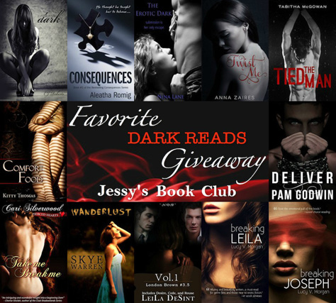 Book covers: Favorite Dark Reads from Jessy's Book Club