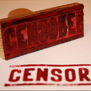 Censored stamp